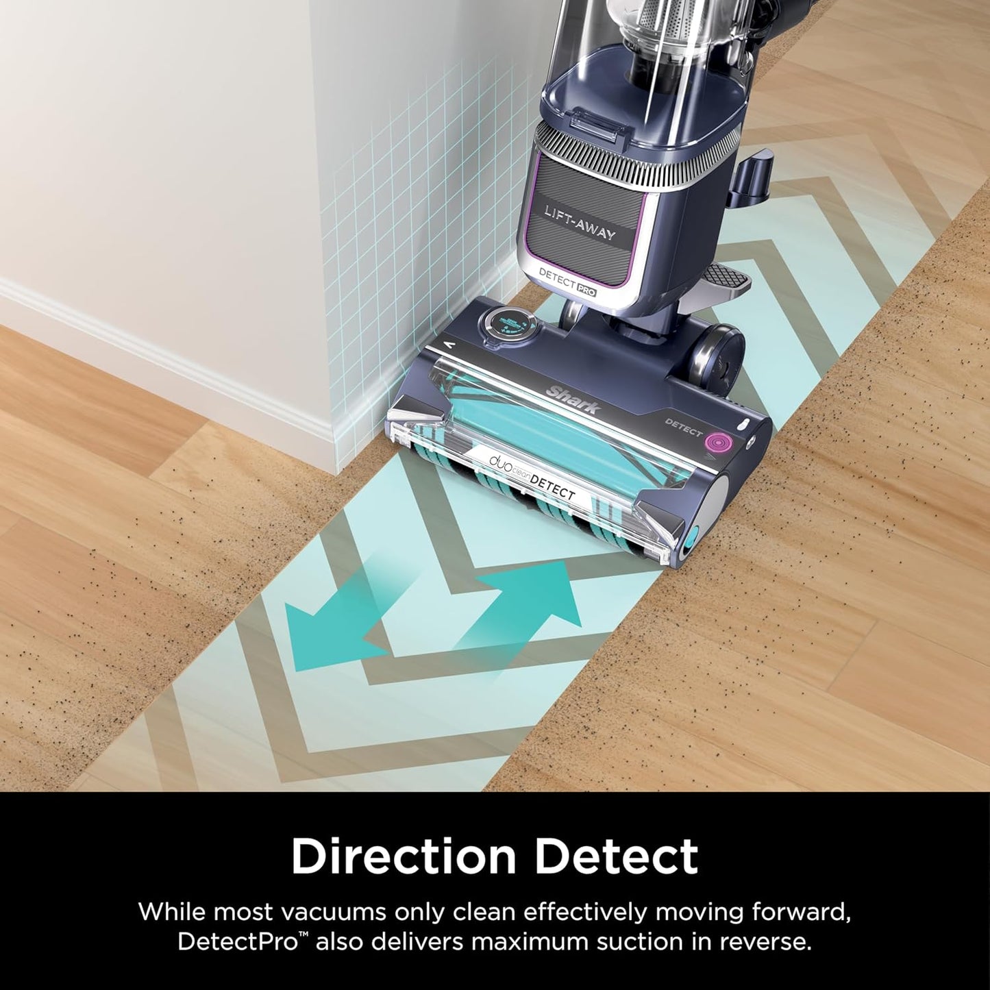 Shark Detect Pro Speed Lift-Away Vacuum - Bagless, DuoClean, Anti-Allergen & Odor Neutralizer | Model LA742