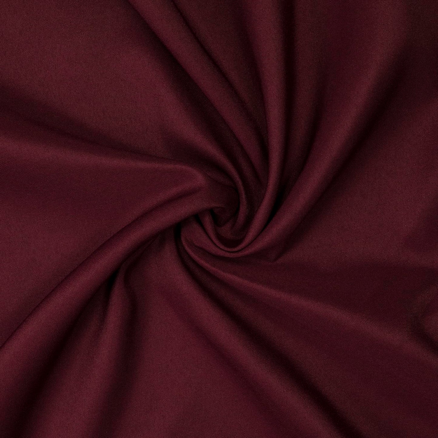 Gee Di Moda Square Tablecloth - 52 x 52 Inch Burgundy Table Cloth for Small Square or Round Tables - Heavy Duty Washable Fabric - for Buffet Table, Holiday Party, Dinner, Wedding & Baby Shower