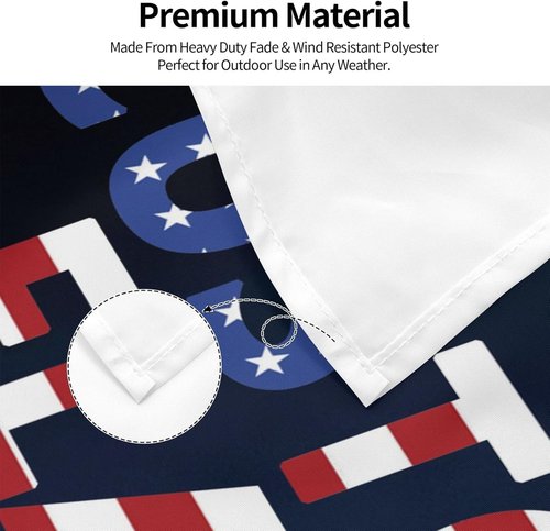 Custom Flag 3x5 Ft - Double-Sided Outdoor Design | Personalize Your Text, Photo, or Logo