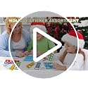 1200 Christmas Stickers Bulk Pack for Kids - Holiday Craft & Gift Wrap