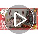6 PCS Large Velvet Bows for Christmas Tree 23.6x8.7 Inch Rustic