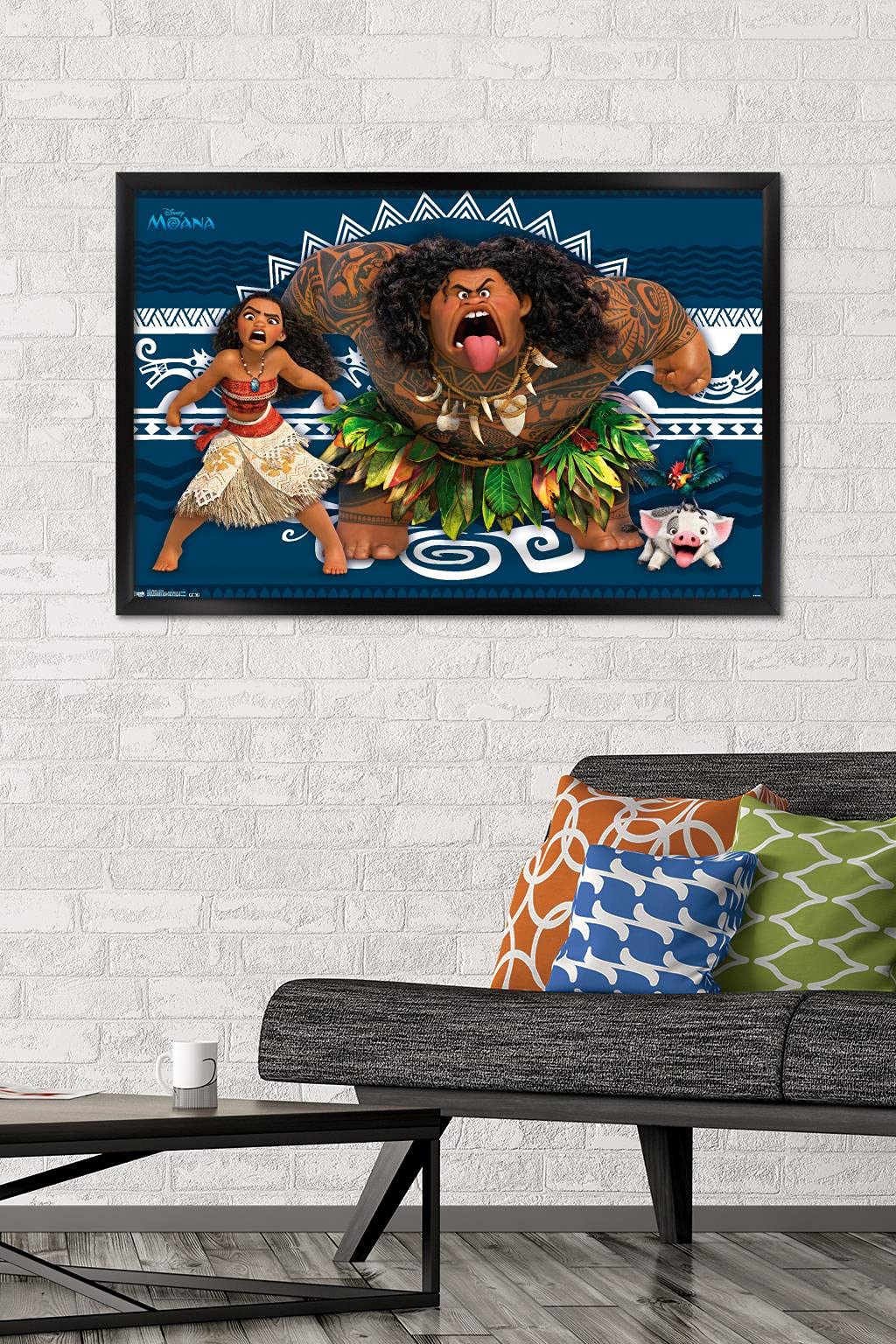 Trends International Moana Faces Wall Poster 22.375" x 34"