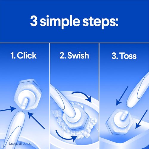 Clorox ToiletWand Cleaning Kit - Convenient Caddy with 6 Refills for Effortless Toilet Care
