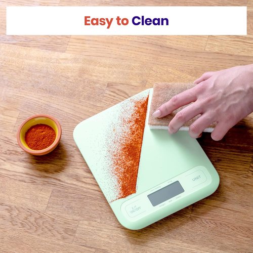 Etekcity Digital Food Kitchen Scale - Accurate Grams & Ounces Measurement for Cooking & Meal Prep | Large Green