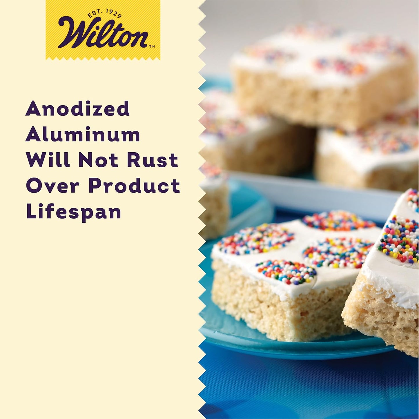 Wilton Performance Pans Jelly Roll Pan - Perfect for Baking Sponge Cakes & Cookies | 10.5 x 15.5-Inch Aluminum