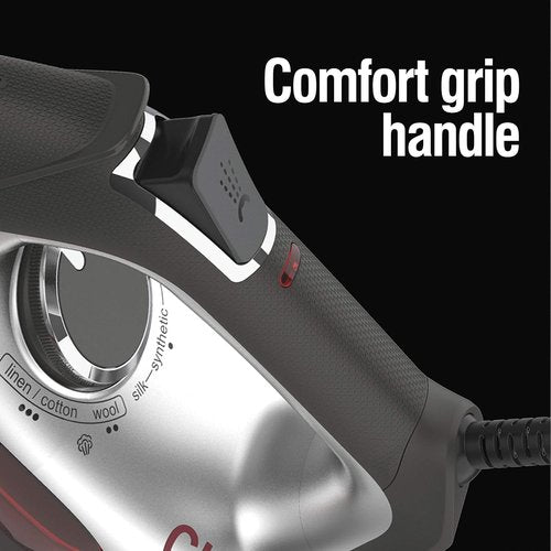 CHI 2-in-1 Steam Iron & Vertical Garment Steamer - Targeted SteamShot, 1200 Watts, Titanium Soleplate