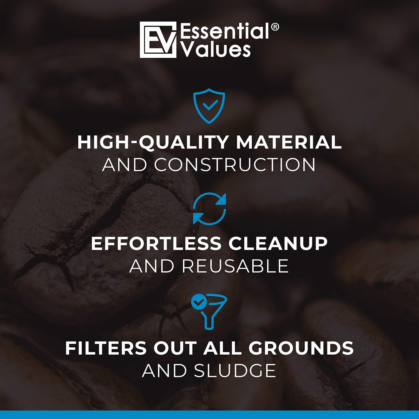 Replacement Stoppers (6 Pack) & Filters (4 Pack) Combo Pack For Toddy Cold Brew Systems, by Essential Values