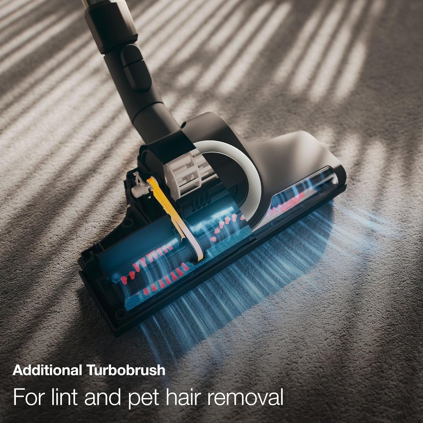 Miele Complete C3 Calima Vacuum Cleaner - Bagged Canister with Turbobrush for Carpets & Hard Floors | Curry Yellow