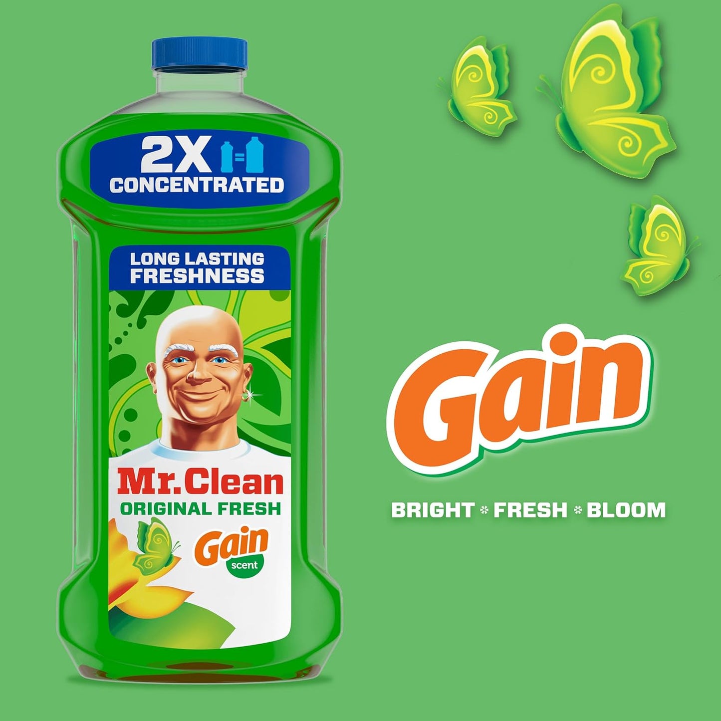 Mr. Clean All Purpose Cleaner - Multi-Surface Cleaning Liquid for Home & Kitchen | 41oz