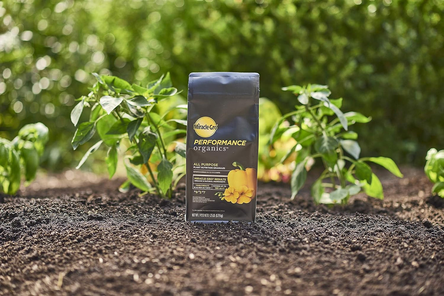 Miracle-Gro Performance Organics Plant Nutrition Granules - Organic All-Purpose Food for Vegetables, Flowers & Herbs | 1.75 lb Feeds Up to 165 sq. ft.