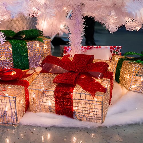 Christmas Snow Blanket - Fluffy Faux Snow Roll for Tree Base Cover | 4.9x1.3ft White Winter Decor