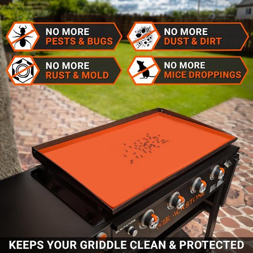 Blackstone 36" Premium Silicone Griddle Mat - Heavy Duty Food Grade Cover Keeps Grill Clean & Rust-Free
