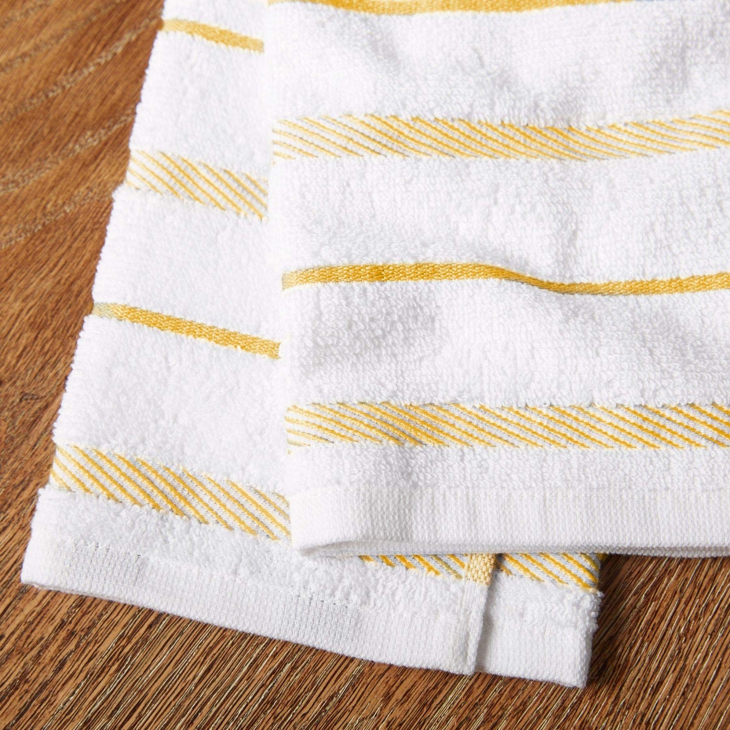 KitchenAid Albany Kitchen Towel Set, Orange Sorbet, 4 Piece