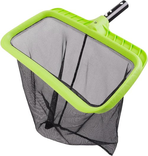 BoxedHome Pool Skimmer Net - Durable Nylon Mesh for Easy Leaf & Debris Cleanup | Reinforced Frame
