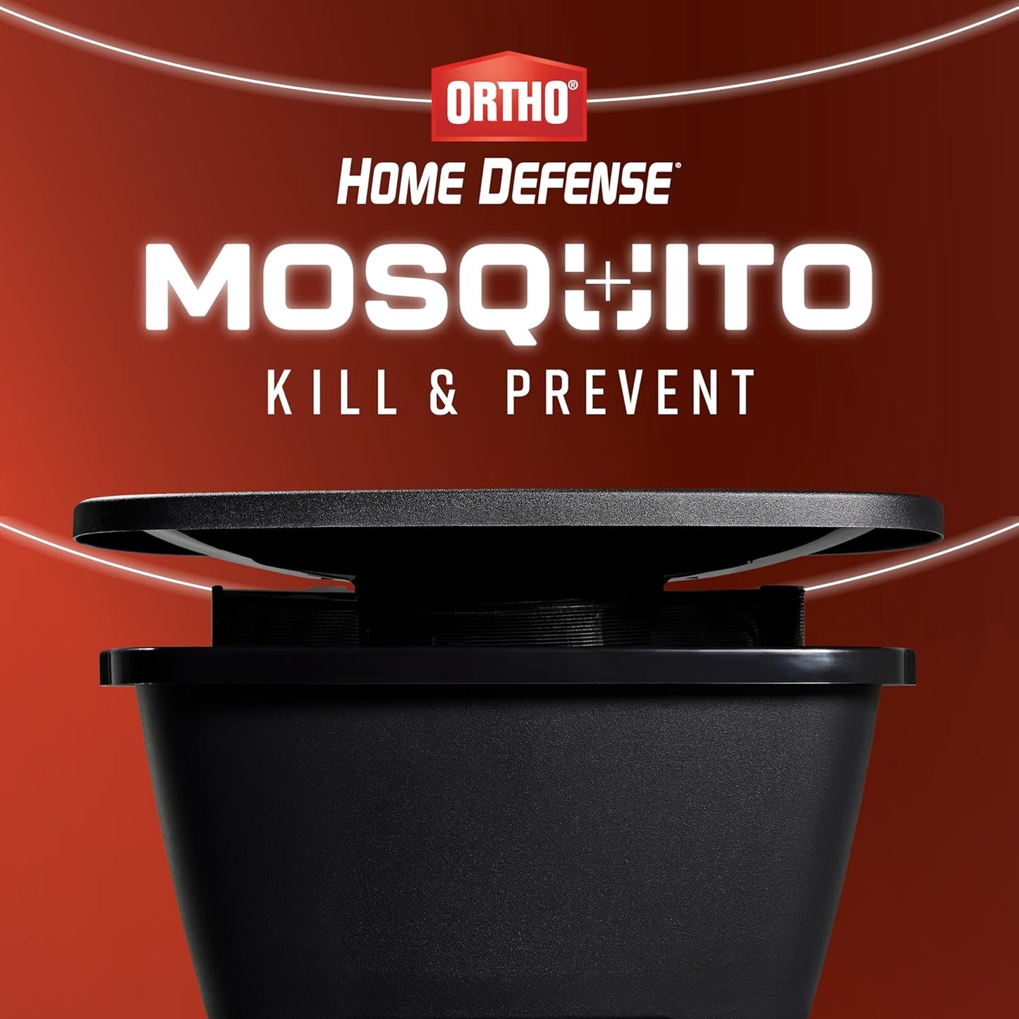 Ortho Home Defense Mosquito Killer - Silent, Easy-to-Use Solution for 4,300 Sq. Ft. Protection | 1 Station & 2 Bands
