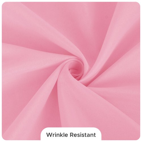 Fitable 8 Pack Table Cloth Rectangle Table: Stain and Wrinkle Resistant Tablecloth Rectangular, Washable Polyester Tablecloths for Wedding Party Dining Banquet Event Catering(Pink, 70x108 Inch)