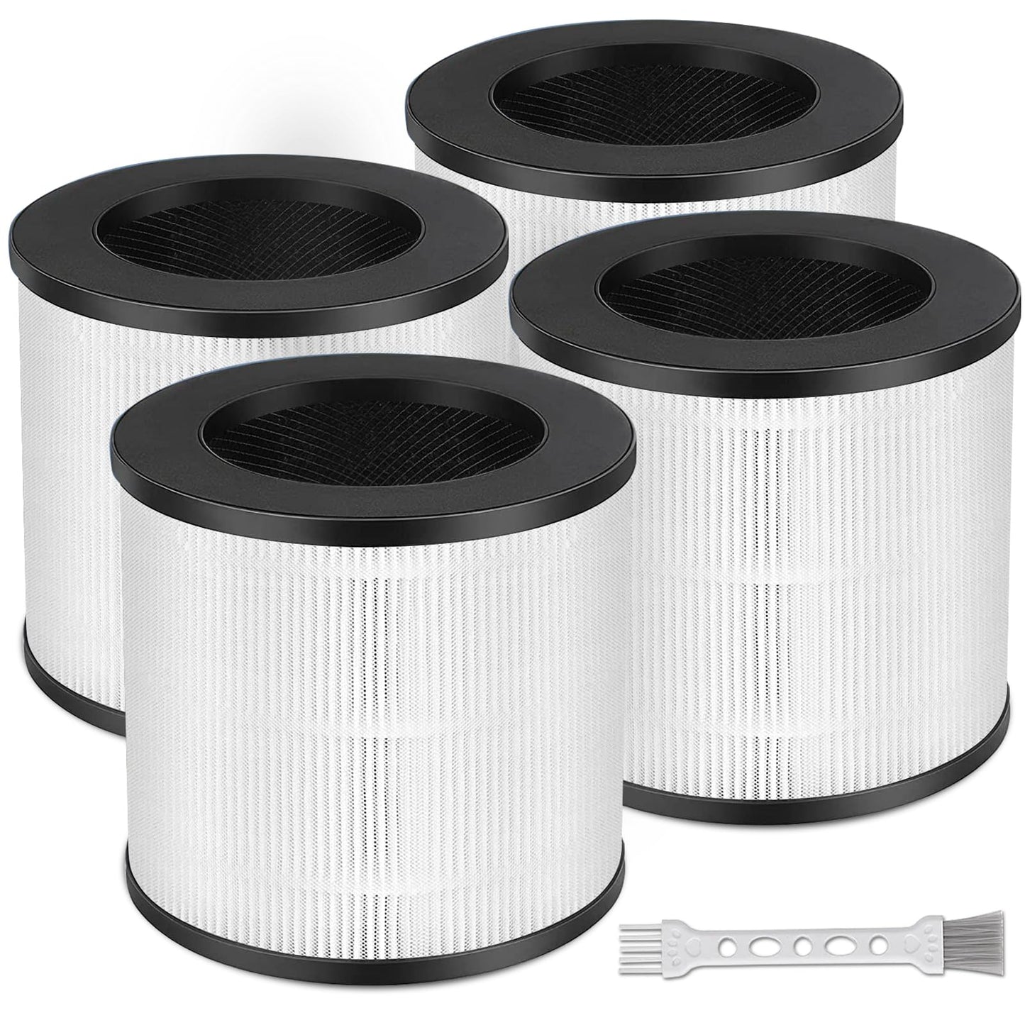 NXBHG 4 Pack 14 Replacement Filter for MA Air Puri-Fier Models 14/14B/14W, 3-in-1 Filter Contains Pre-Filter and Activated Carbon Filter。