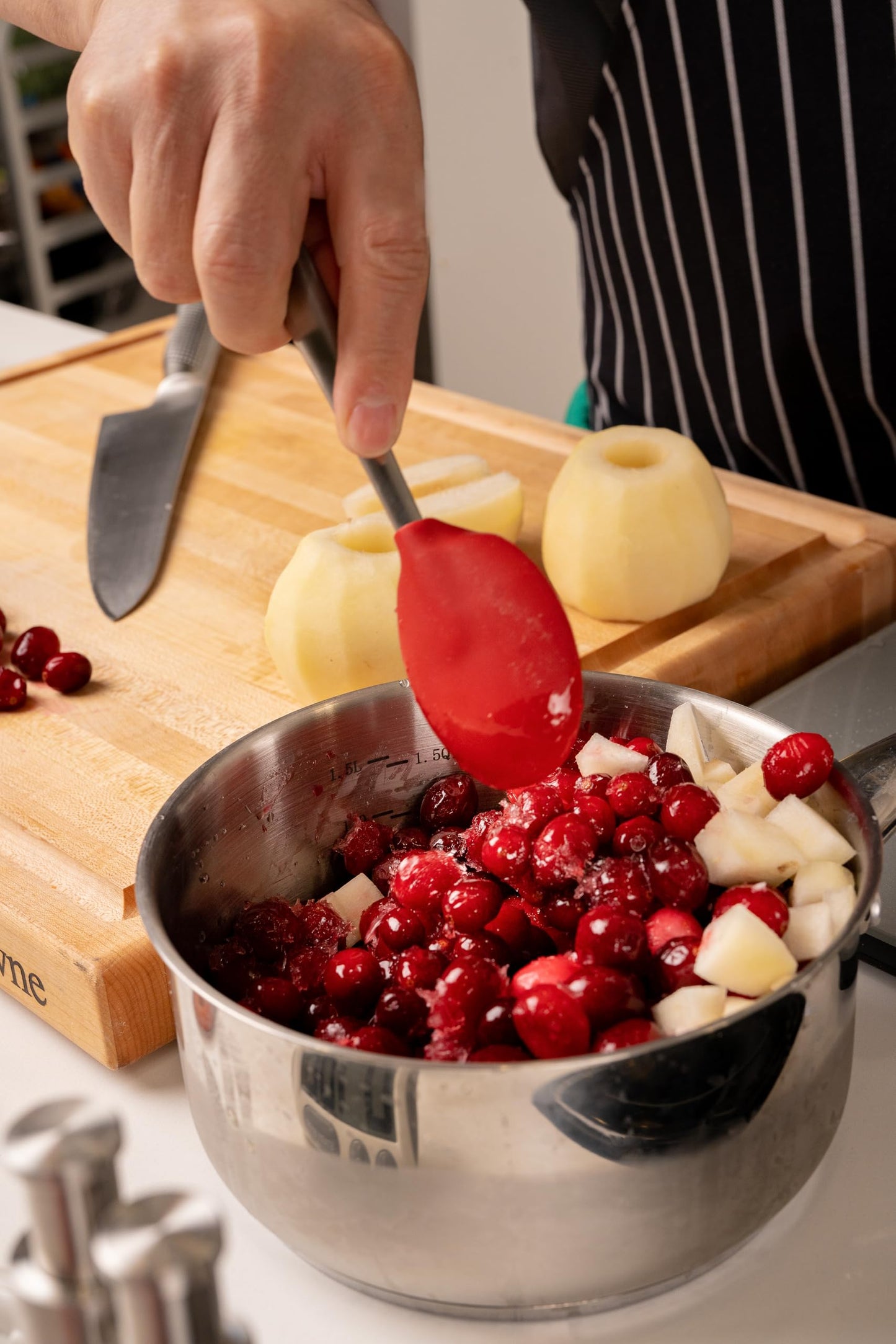 Cuisipro PICCOLO 8" Silicone Spoon, Red