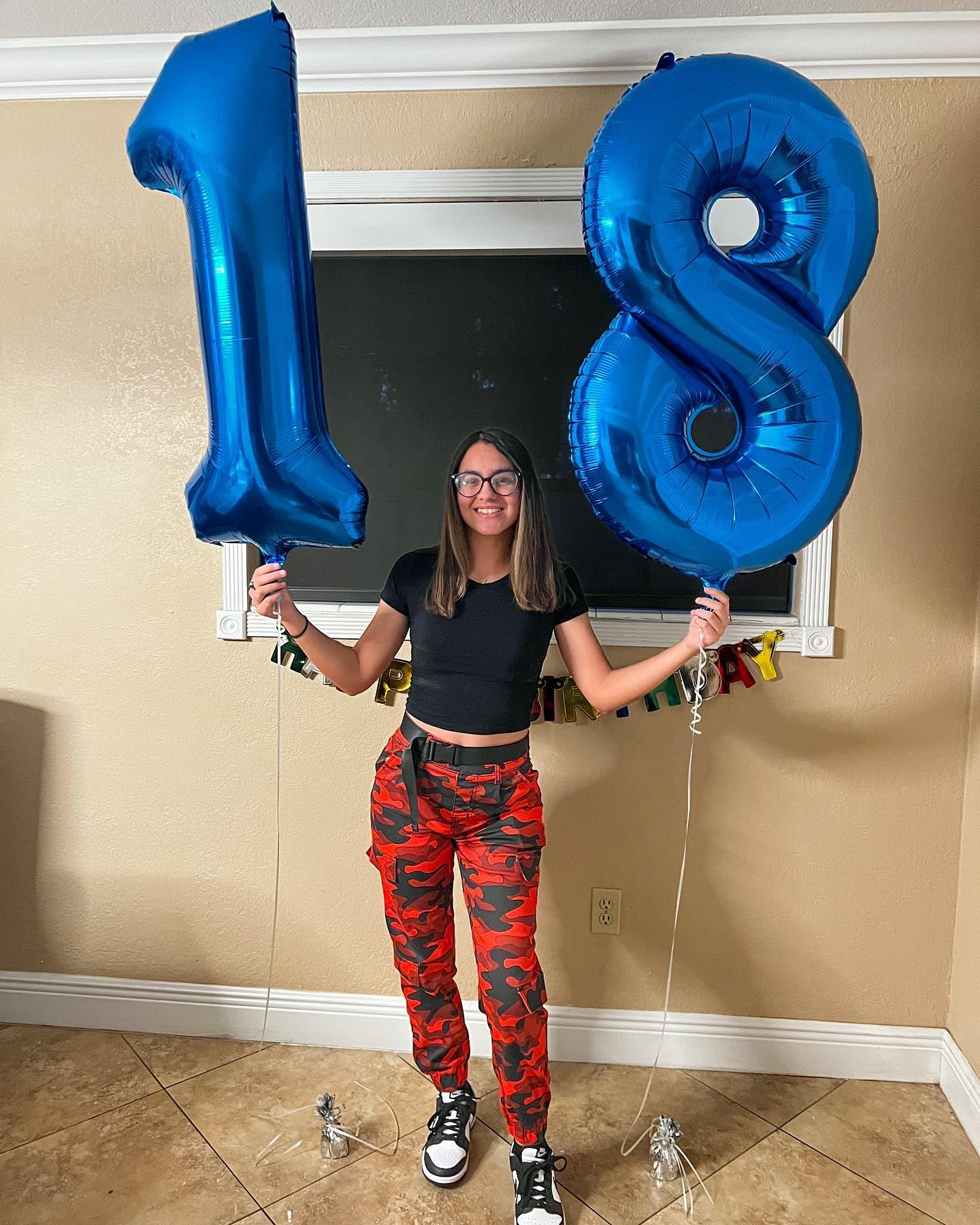 Metallic Blue Number 1 Balloon for First Birthday 40 Inch, 1st One Number Balloons Birthday Decorations for Girl Boy Toddler Baby