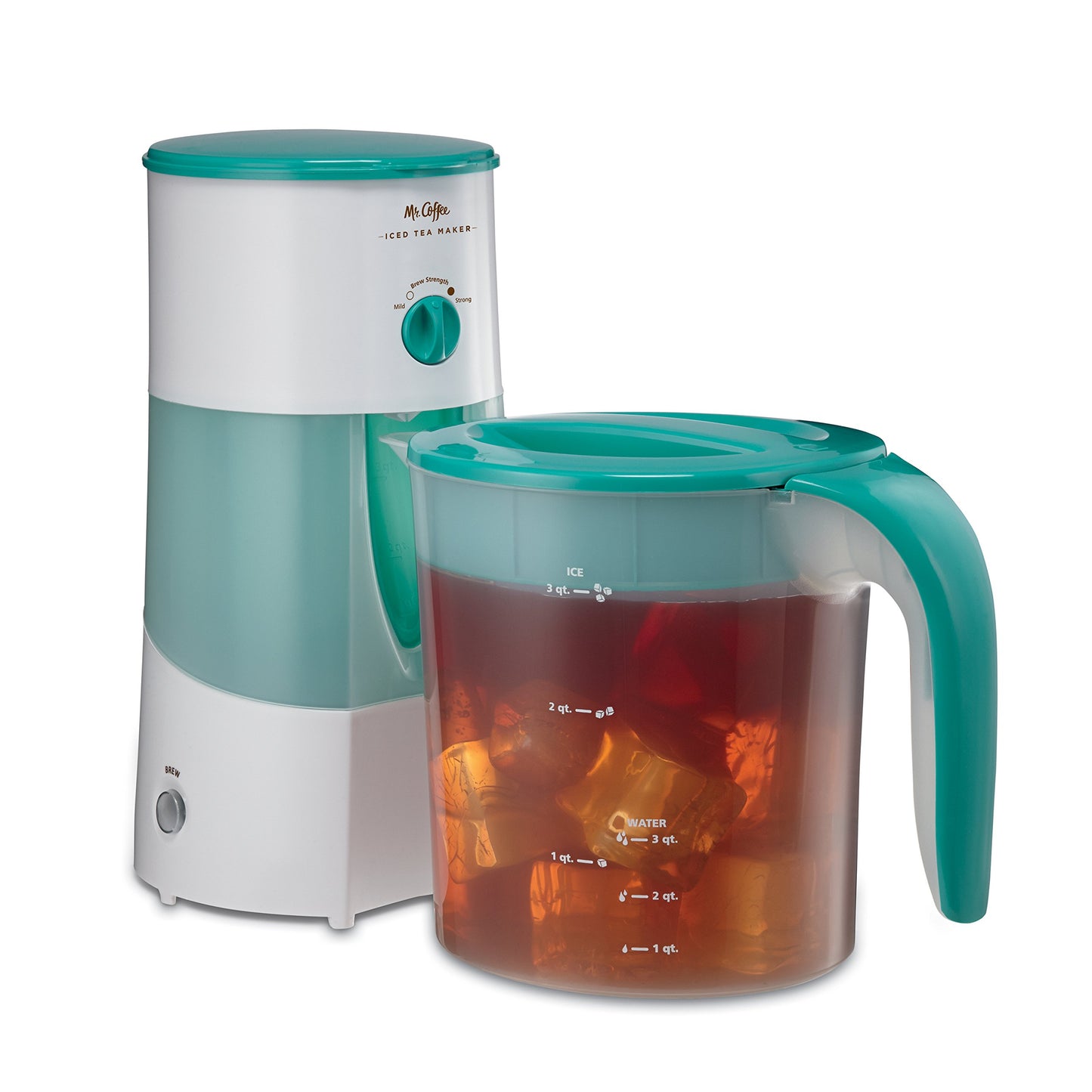 Mr. Coffee 3-Quart Adjustable Brew Strength Iced Tea Maker