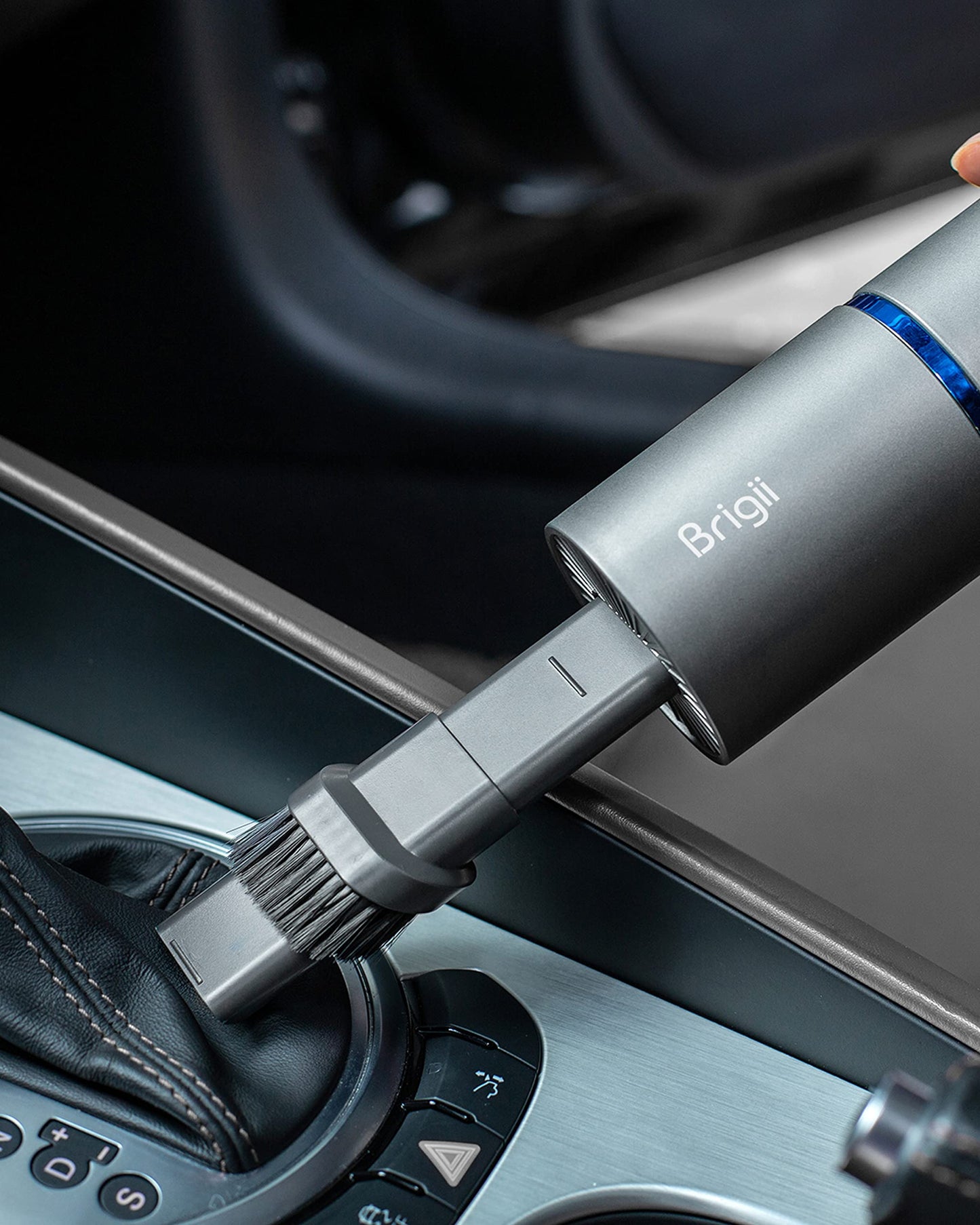 Brigii Mini Handheld Vacuum Cordless, 3 in 1-Car Vacuum & Air Duster & Hand Pump, Portable Rechargeable Cleaner for Car Interior, Small Spaces, Crevices-Y120 Pro