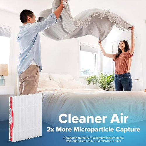 Filtrete Refillable Air Filter - MPR 1000 MERV 11 Allergen Defense | 16x25x4 Size, 2 Pack