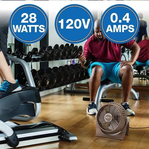 Air King 9525 9-Inch Pivot Fan - 2-Speed Adjustable Airflow for Optimal Comfort