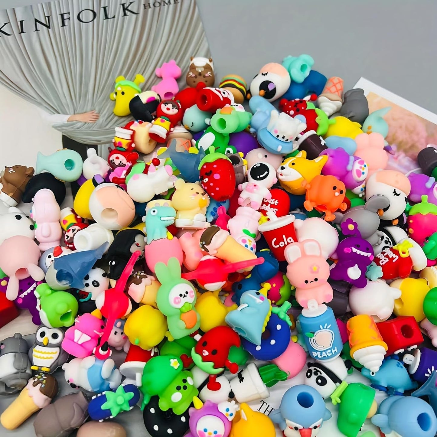 Skiennix Mini Kawaii Capsule Toys - 50-Piece Collection for Kids | Perfect for Goodie Bags & Classroom Prizes