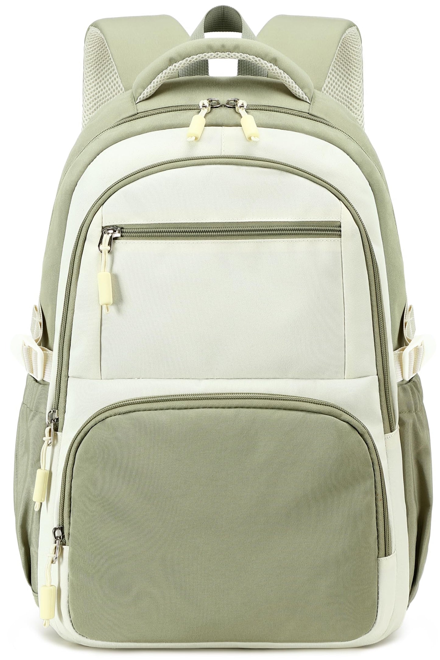 Bluboon Backpacks for School Girls Backpack Kids Bookbag Cute Backpack 8-12 School Supplies (Grass Green Splicing)