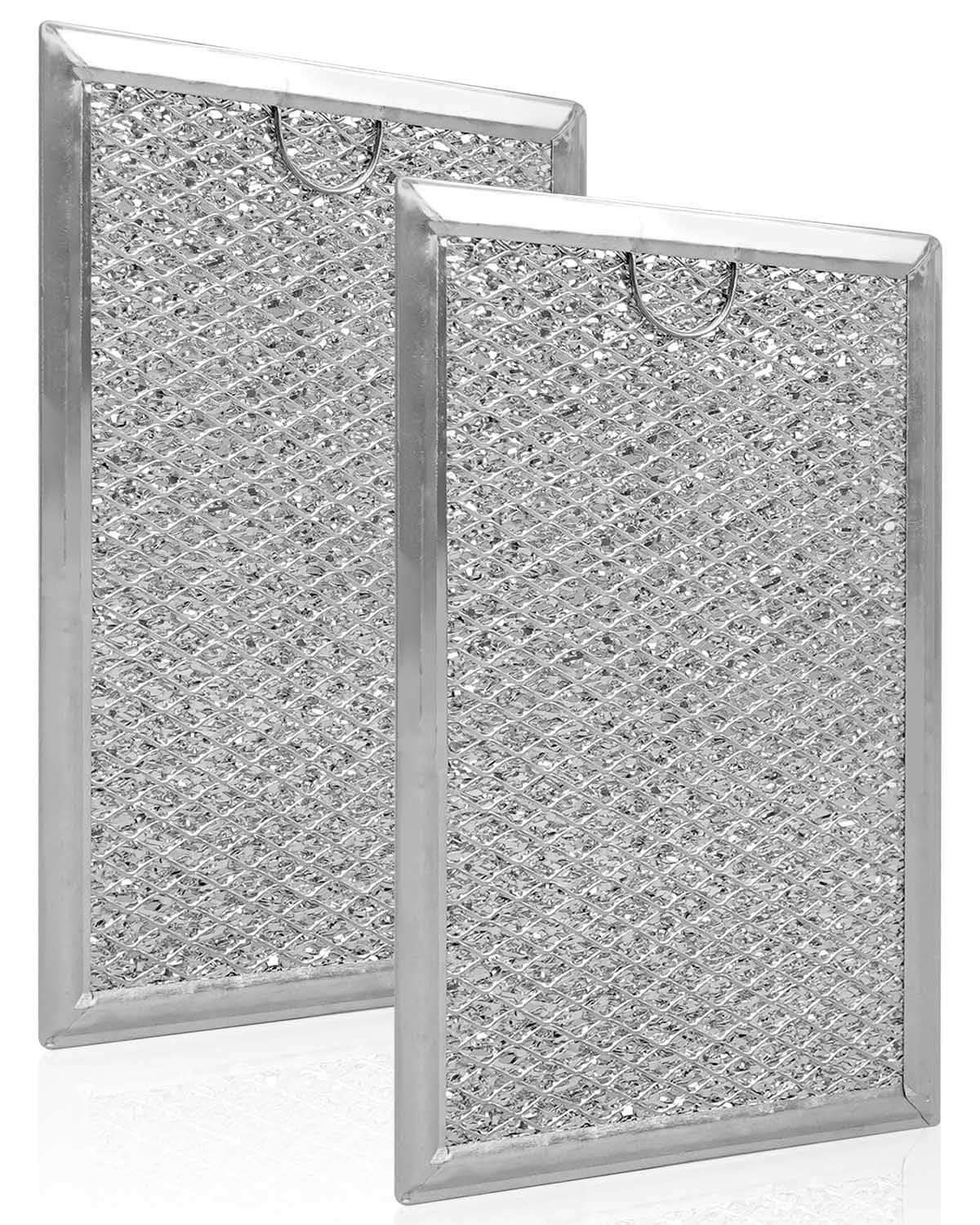 2 Pcs Microwave Grease Filter Fit for GE JVM6175EK5ES JVM6172SK5SS JVM6175SK5SS JVM6175YK5FS