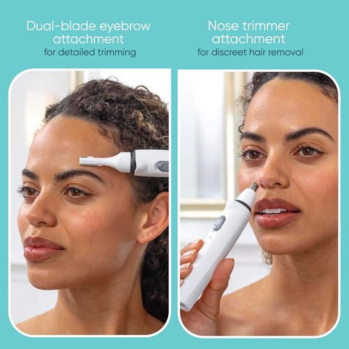 Conair GIRLBOMB All-in-One Trimmer & Shaver Set for Women - Wet/Dry, Rechargeable, Versatile Use