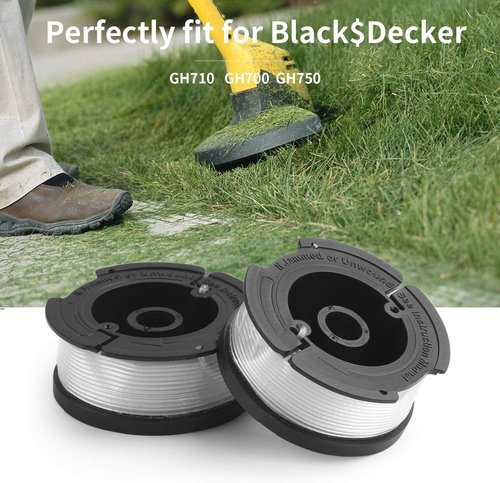 BLACK+DECKER 4-Pack String Trimmer Replacement Spool - 30 Feet, 0.065 Inches Autofeed Design