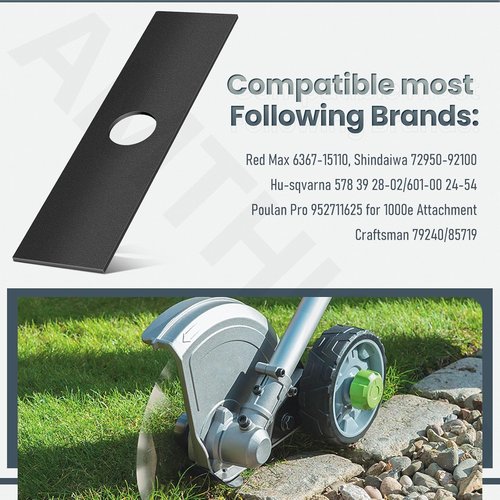 Green Machine Edger Blades - 2 Pack 7-1/2" with 1” Center Hole | Compatible with Ryobi, Craftsman, Echo, Stihl, Maruyama