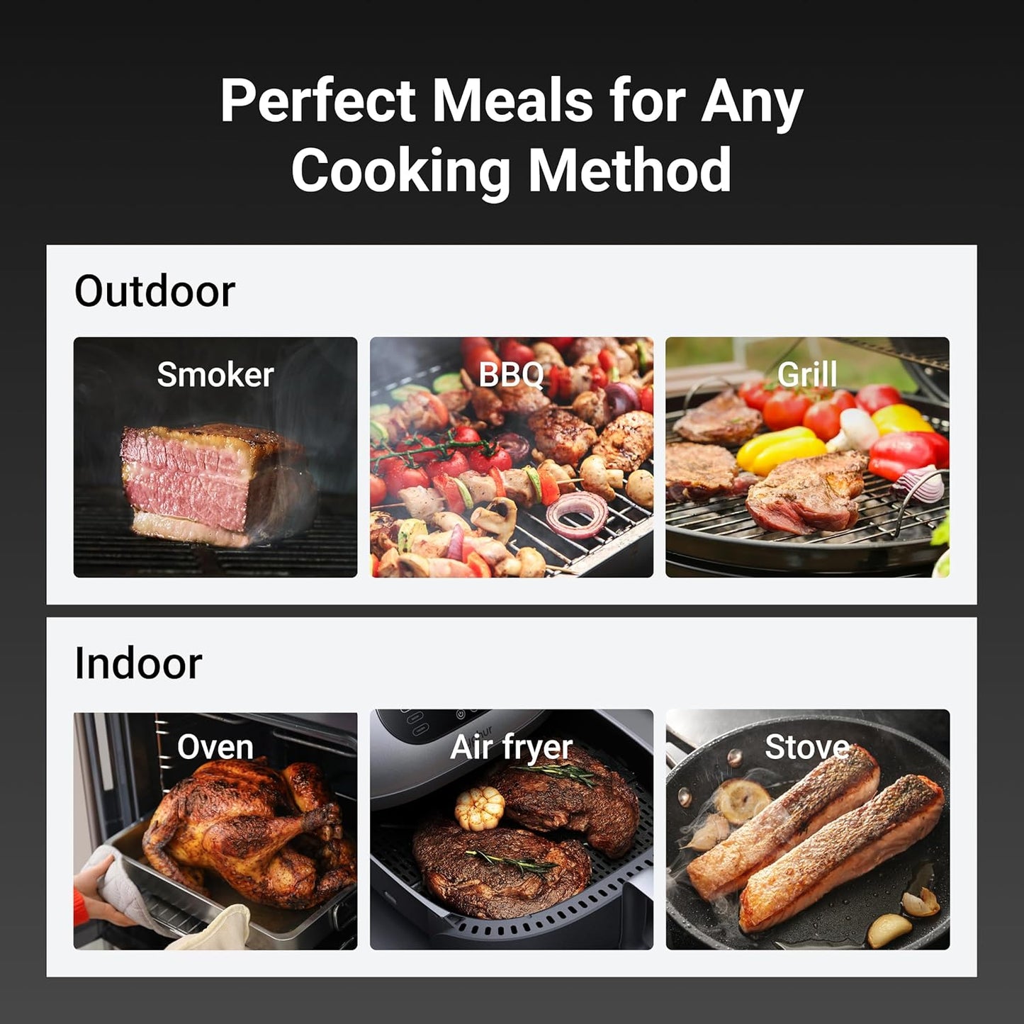 ThermoMaven Wireless Bluetooth Smart Meat Thermometer - NIST Certified Accuracy, 2 Probes for BBQ & Grill