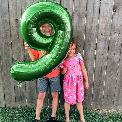 Green Number 19 Balloon 40 inch, 19 Number Balloons, 19th Green Birthday Decorations, 19 Year Old Girls Boys Party Supplies, St. Patrick's Day Games Theme Birthday Decorations
