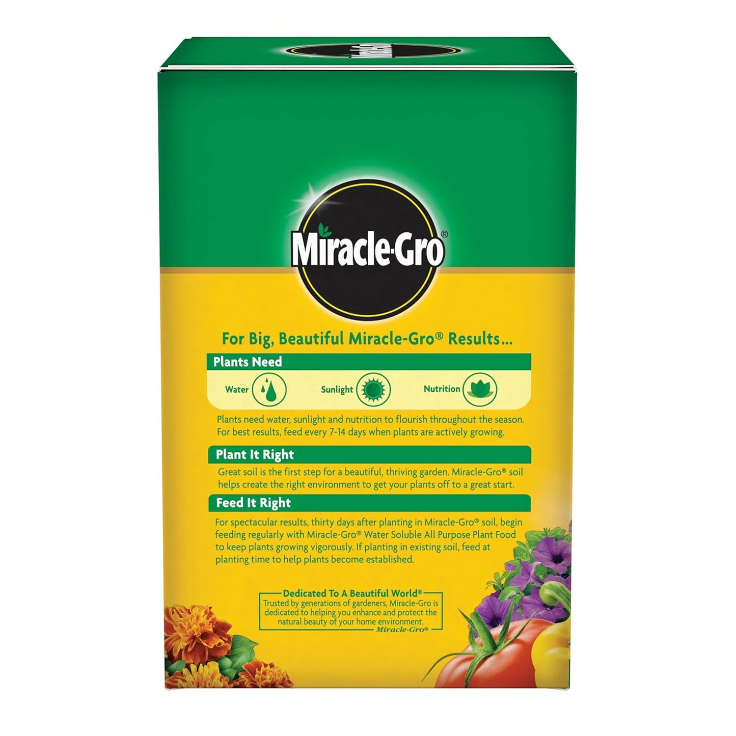 Miracle-Gro Water Soluble All-Purpose Plant Food - Fertilizer for Indoor & Outdoor Plants | 1.5 lbs