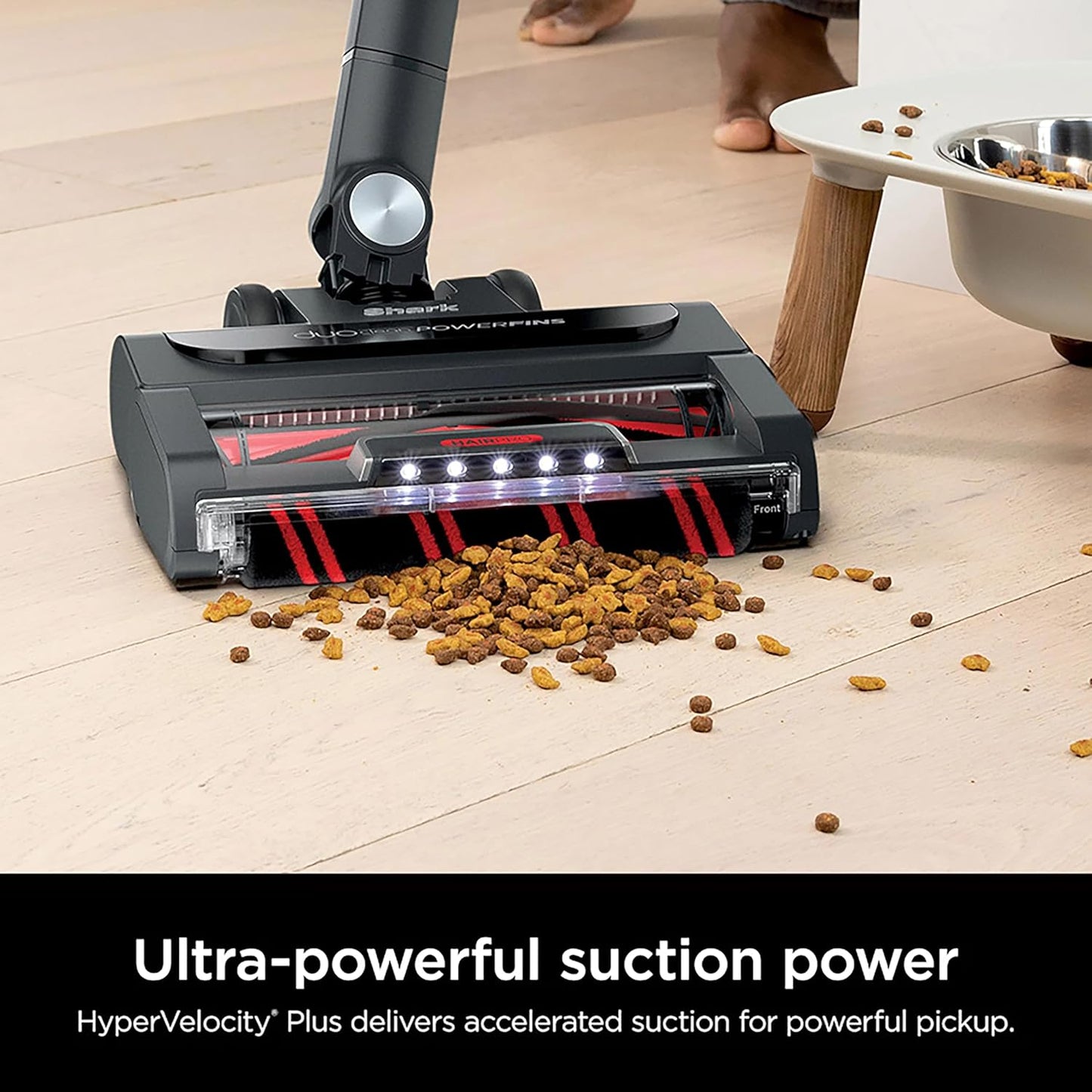 Shark Stratos Cordless Vacuum - Clean Sense IQ, DuoClean PowerFins, MultiFlex Wand | 40-Minute Runtime