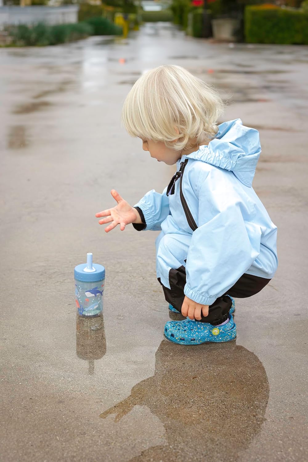 Zak Designs Peppa Pig Toddler Tumblers - 9oz Double Wall Leak-Proof Sippy Cups | 2-Pack for Travel & Home
