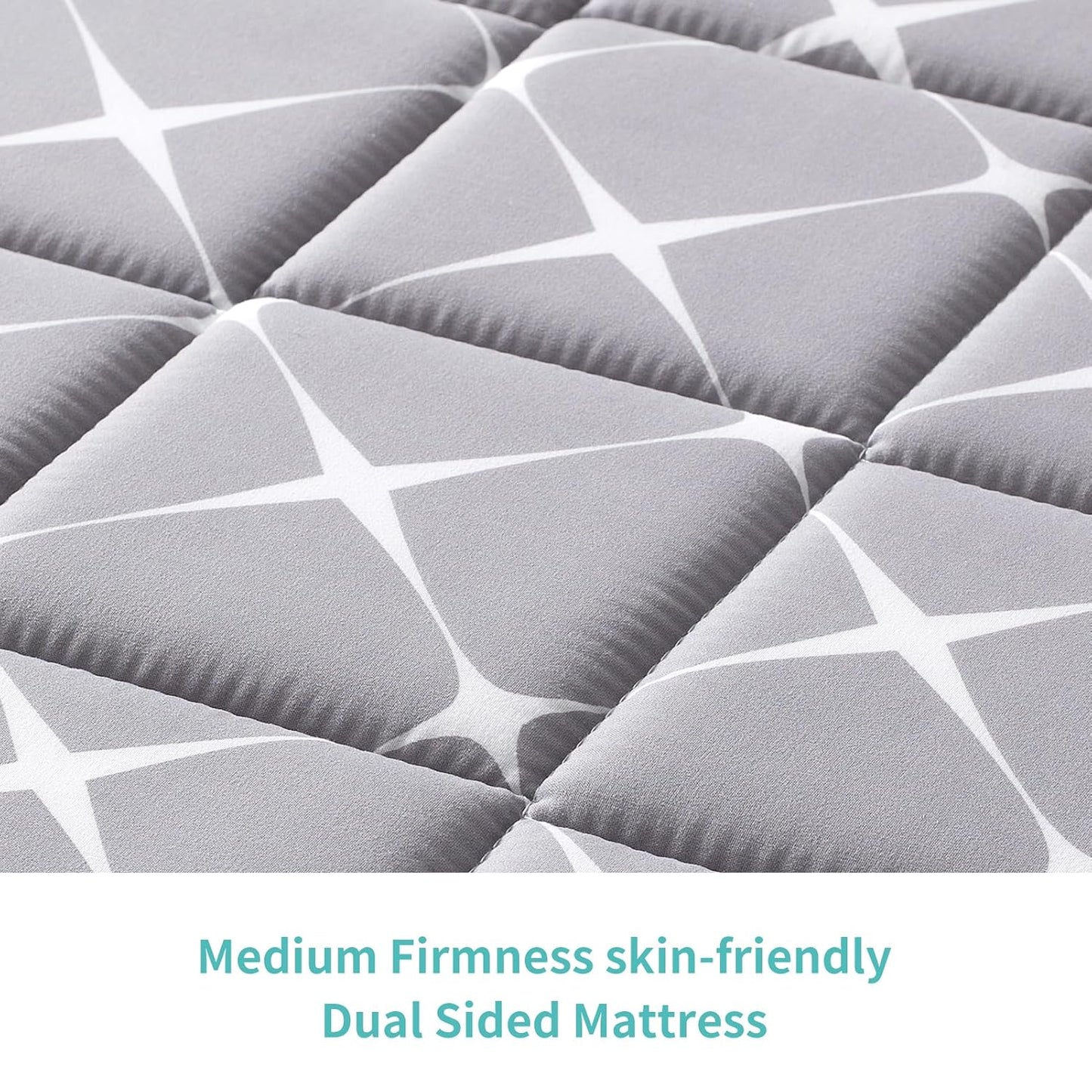 Premium Hypoallergenic Baby Crib Mattress | Breathable & Firm Soft Design - 52" x 27.6" x 5"