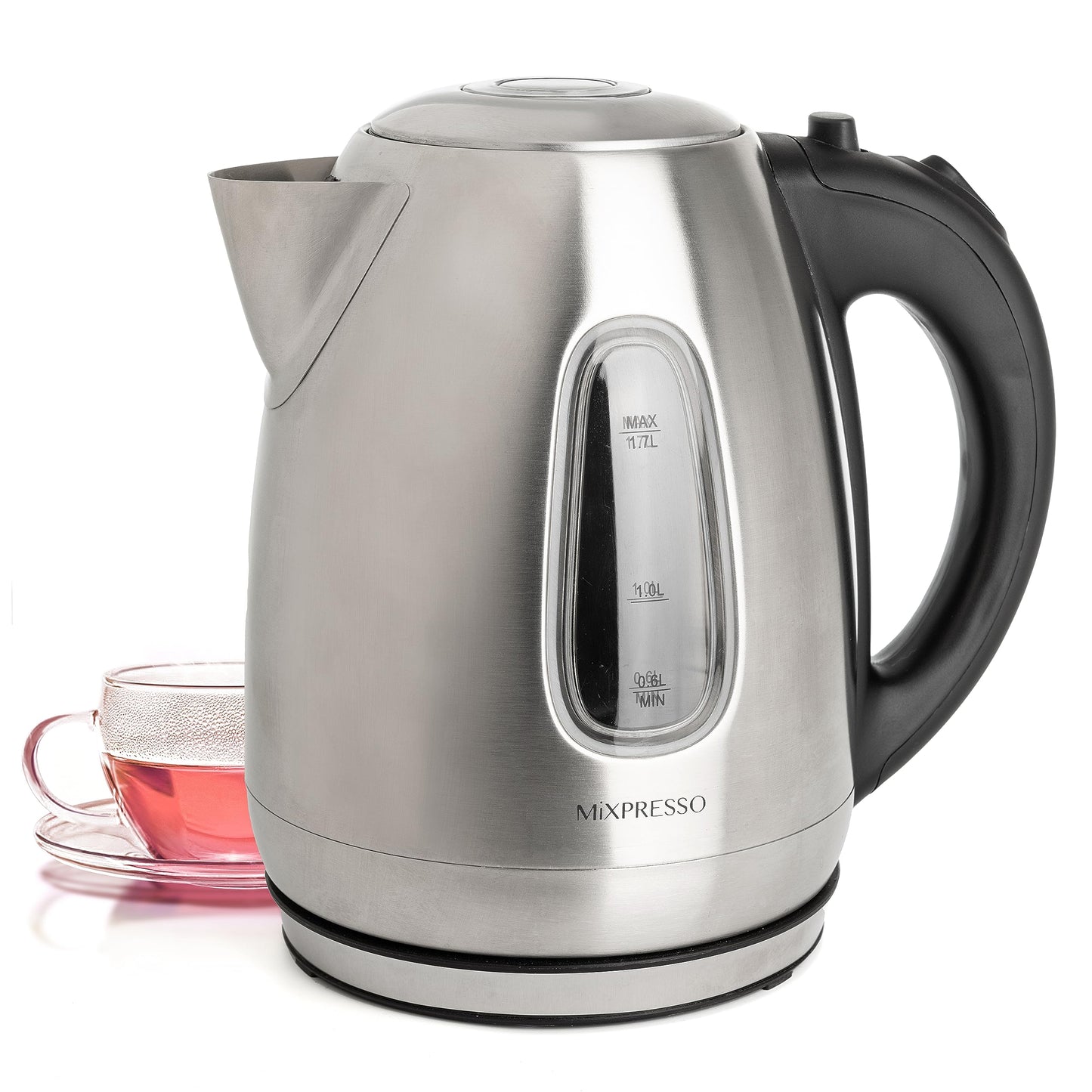 Mixpresso 1.7 Liter Stainless Steel Electric Kettle