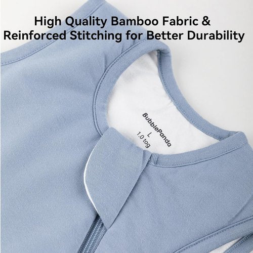 BubblePanda Bamboo Sleep Sack | Soft & Lightweight 0.5 Tog for Toddlers 2T-3T (24-36 Months)