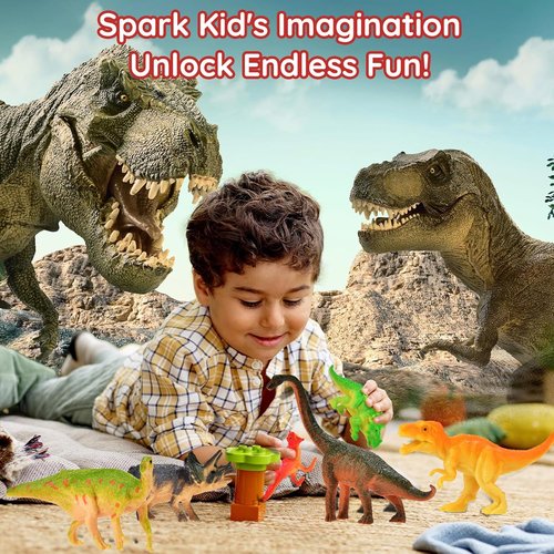 Advent Calendars 2025 - Kids Dinosaur Toys with 24 Days Countdown | Perfect Xmas Gift for Ages 3-6