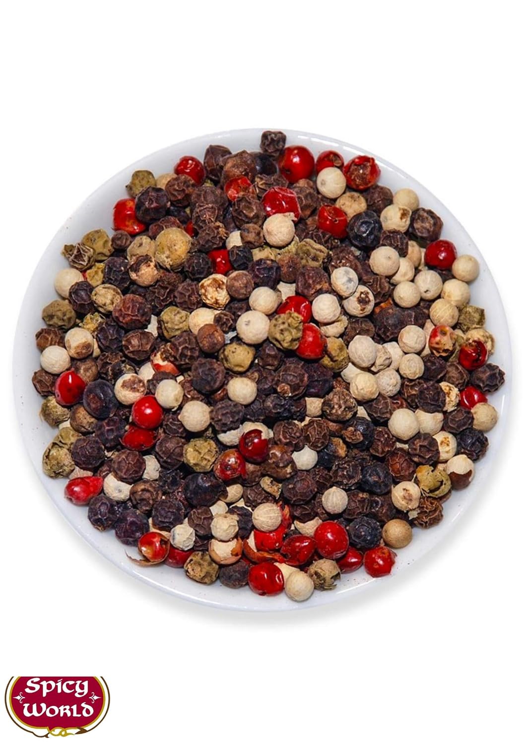 Spicy World Four Peppercorn Blend - 8-Ounce Rainbow Pepper for Flavorful Dishes