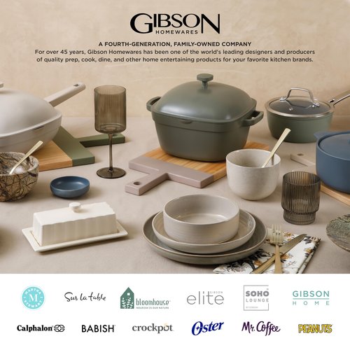 Gibson Home Oslo Dinnerware Set for 4, 16-Piece White Porcelain Plates and Bowls — Ceramic Dish Set | Microwave & Dishwasher Safe
