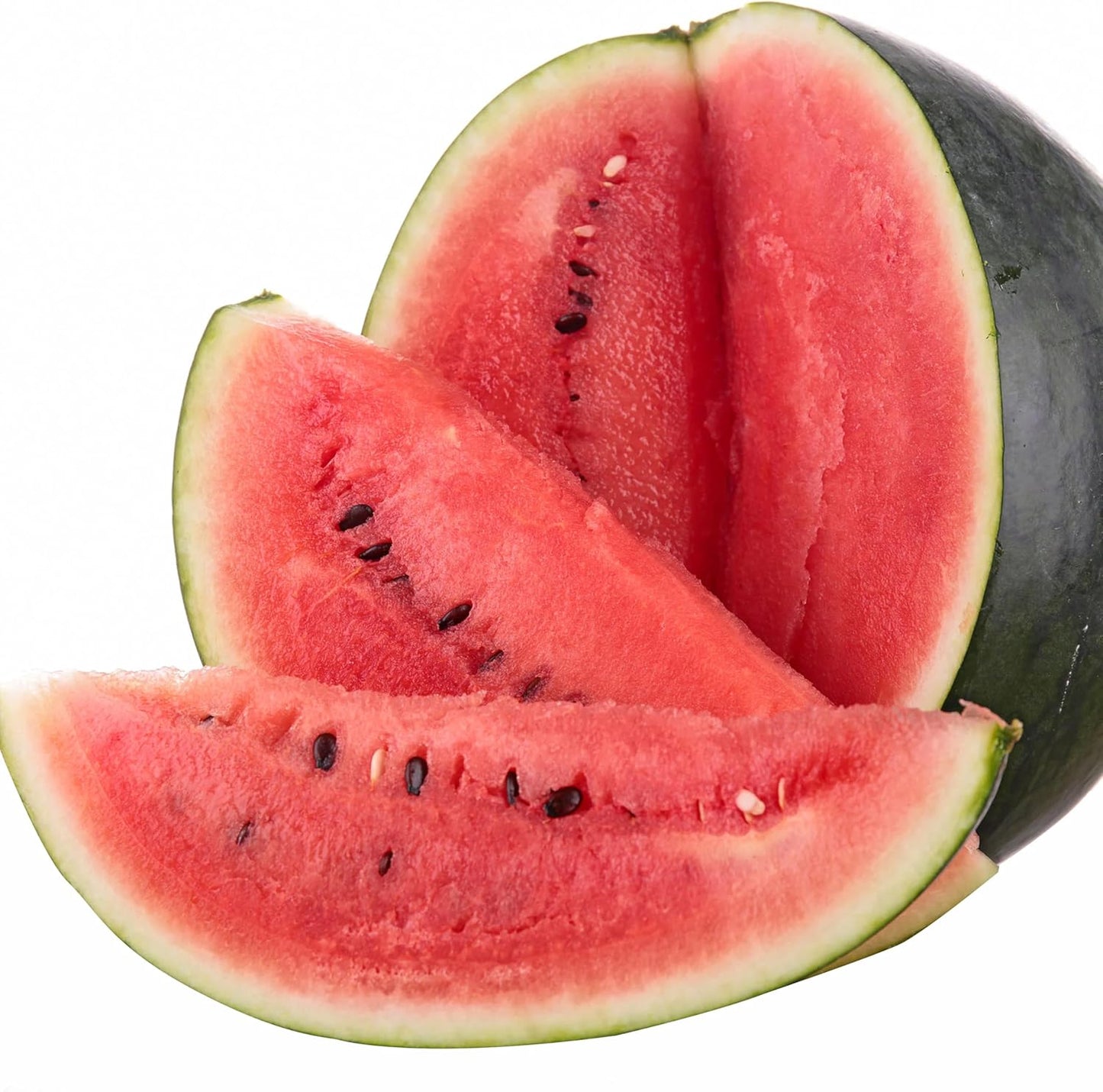 KVITER 50 Watermelon Seeds - Heirloom Organic Mini Melon Seeds for Sweet Outdoor Gardening