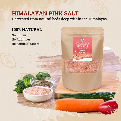 52USA Whole Black Peppercorns 12 oz | Himalayan Pink Salt Coarse Grain 2 lb - Perfect for Seasoning