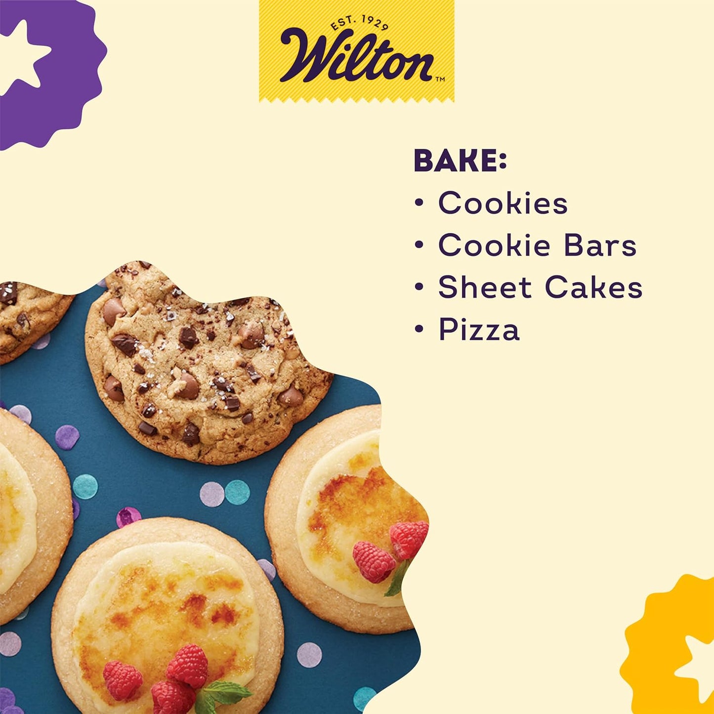 Wilton Platinum Non-Stick Bakeware - Large 11x17 in Baking Sheet | PFAs-Free & Anti-Warp Design