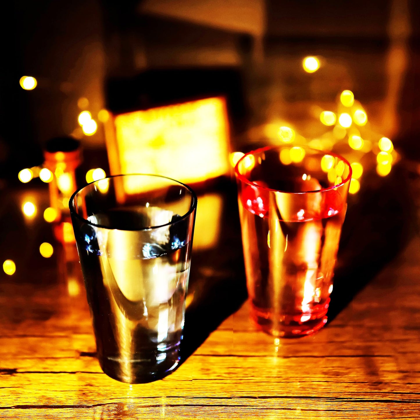 SCANDINOVIA - 19 Oz Unbreakable Cups - Vibrant Acrylic Tumblers, Shatterproof, Reusable & Dishwasher Safe, Smooth Rims, BPA-Free, Indoor & Outdoor Use, Plastic Cocktail Glasses - Set of 6-19 Oz