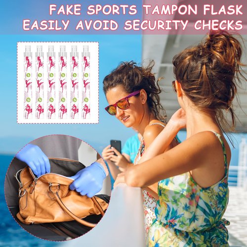 FoldTier 39 Pcs Travel Tube Includes 12 Reusable Plastic Tube for Women Liquid Containers 24 Self Adhesive Wrappers 1 PVC Clear Case 2 Hopper‌s(Cute Style)
