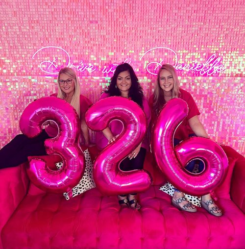 Hot Pink Number 6 Balloon 40 Inch, 6th Birthday Party Decorations for Children, Giant 6 Foil Balloon for Party Supplies